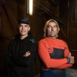 Zephir Project - portrait d'Antoine Albeau et Marc Amerigo entre 2 essais